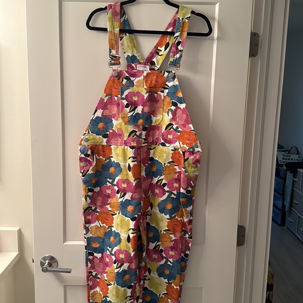 New floral overalls